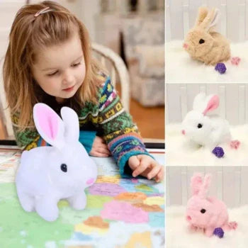 Plush Rabbit Toy (Random Colors)