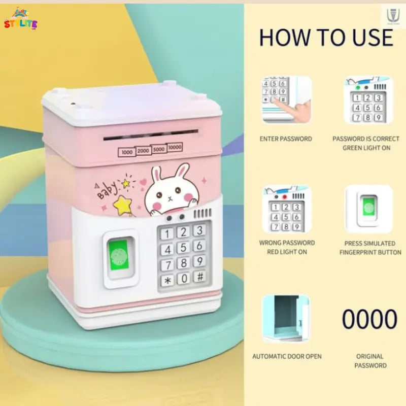 Mini ATM Bank for Kids