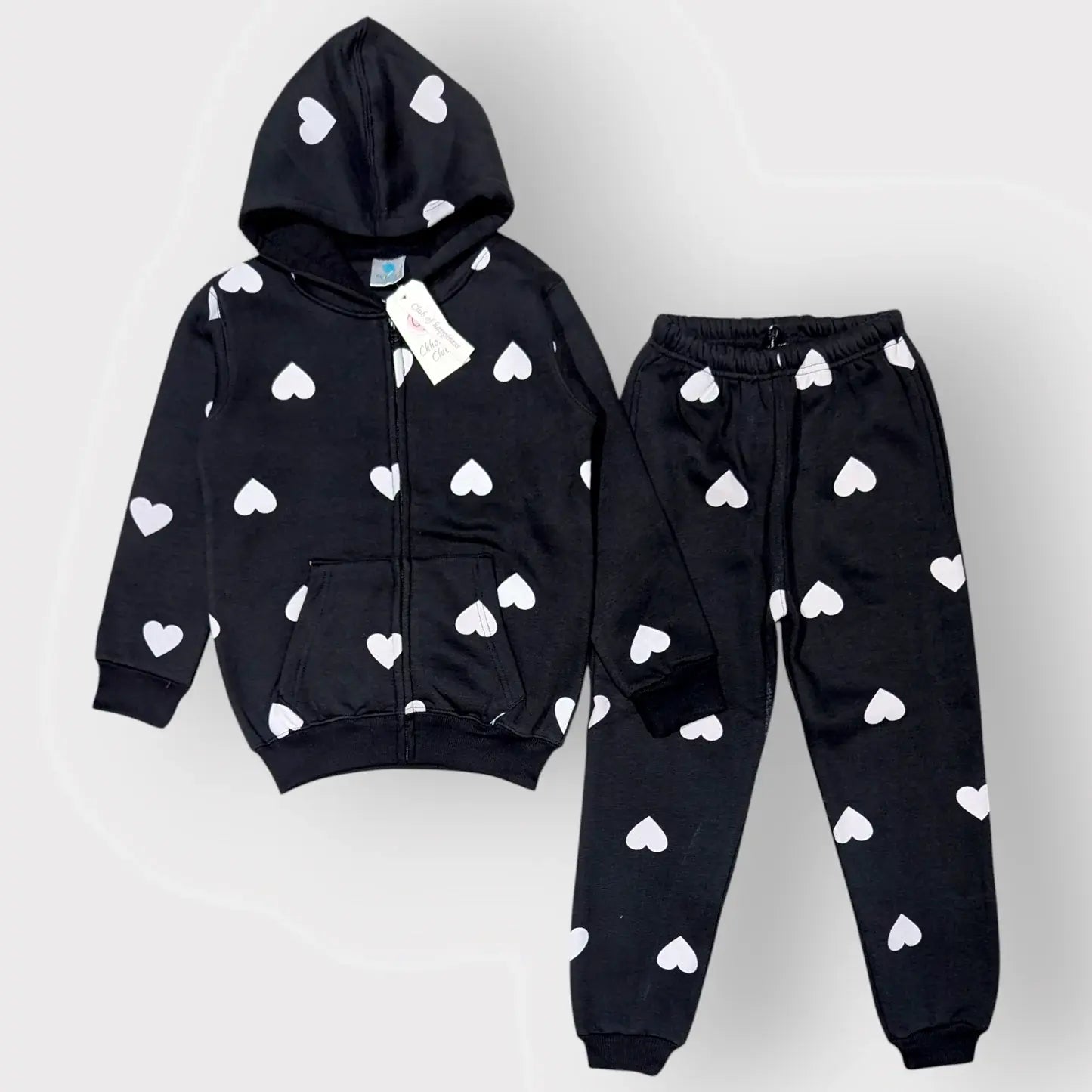 Heart Pop Hoodie Tracksuit